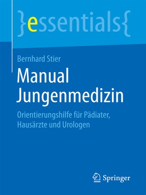cover image of Manual Jungenmedizin